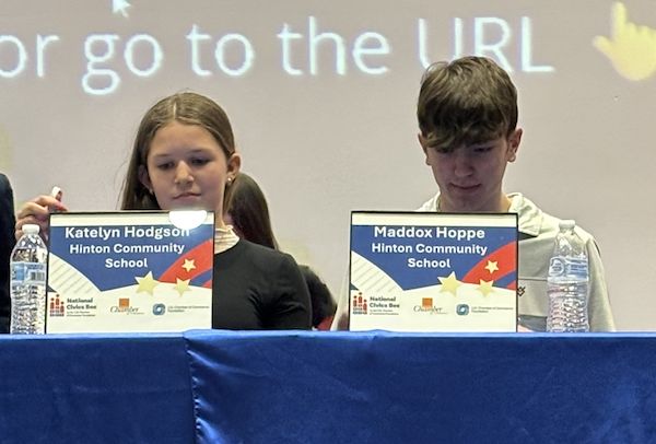 Katelyn Hodgson and Maddox Hoppe