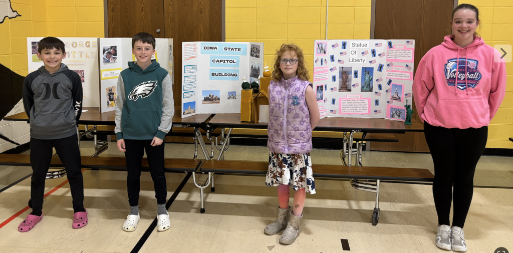 George Kittle, Cooper Dejean, Iowa State Capitol Building, Statue of Liberty