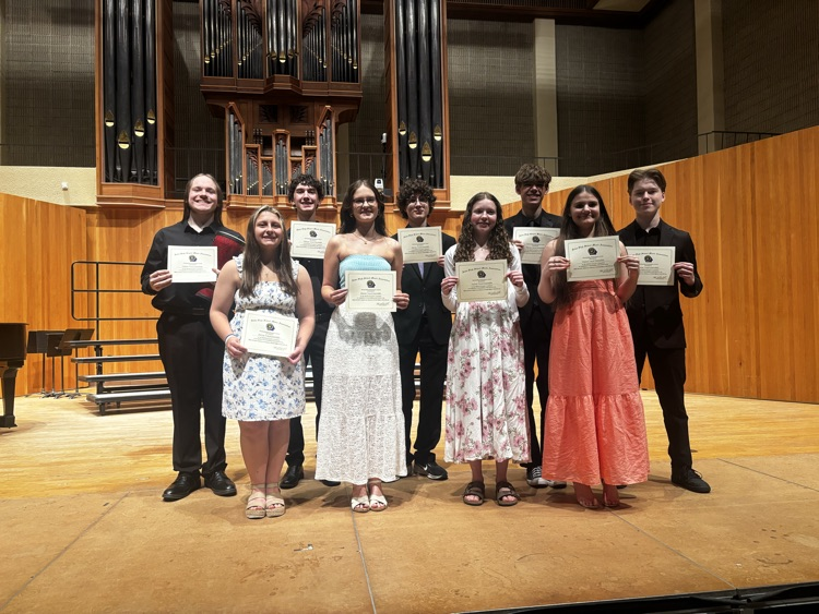 Choir with awards
