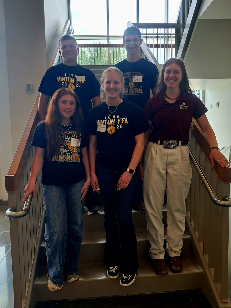 Four Chapter Officers and One Facilitator 