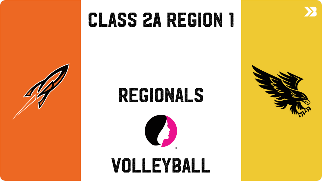 Hinton vs Rock Valley - Class 2A Region 1 - Regional Volleyball