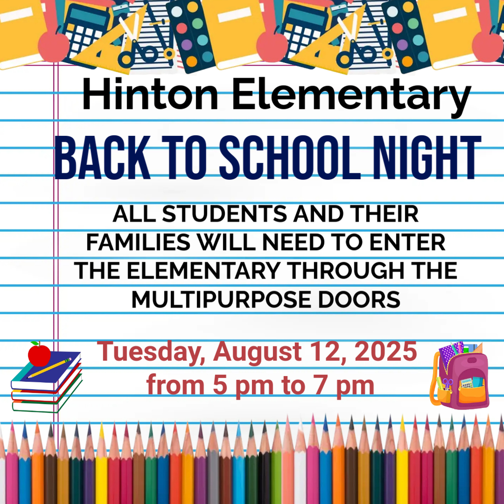 BACK TO SCHOOL NIGHT INFORMATION FOR ELEMENTARY