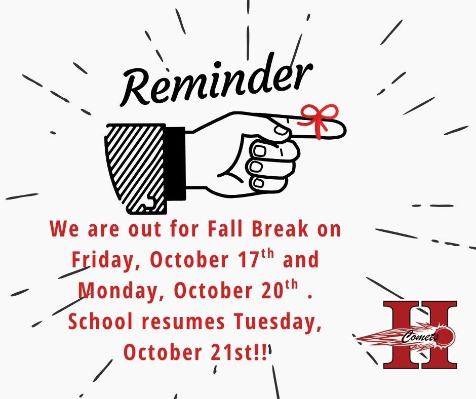 No School Fall Break
