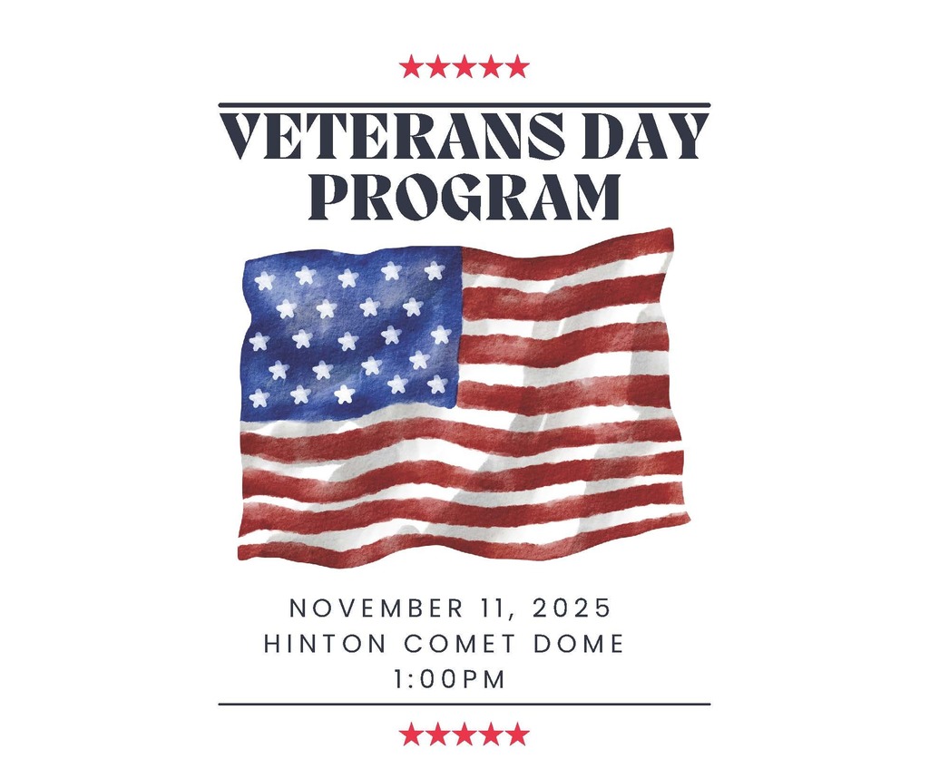 Hinton Veterans Day program
