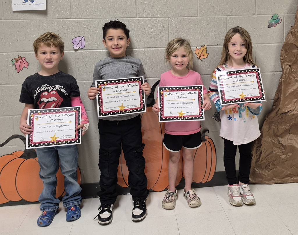 Kindergarten October SOM