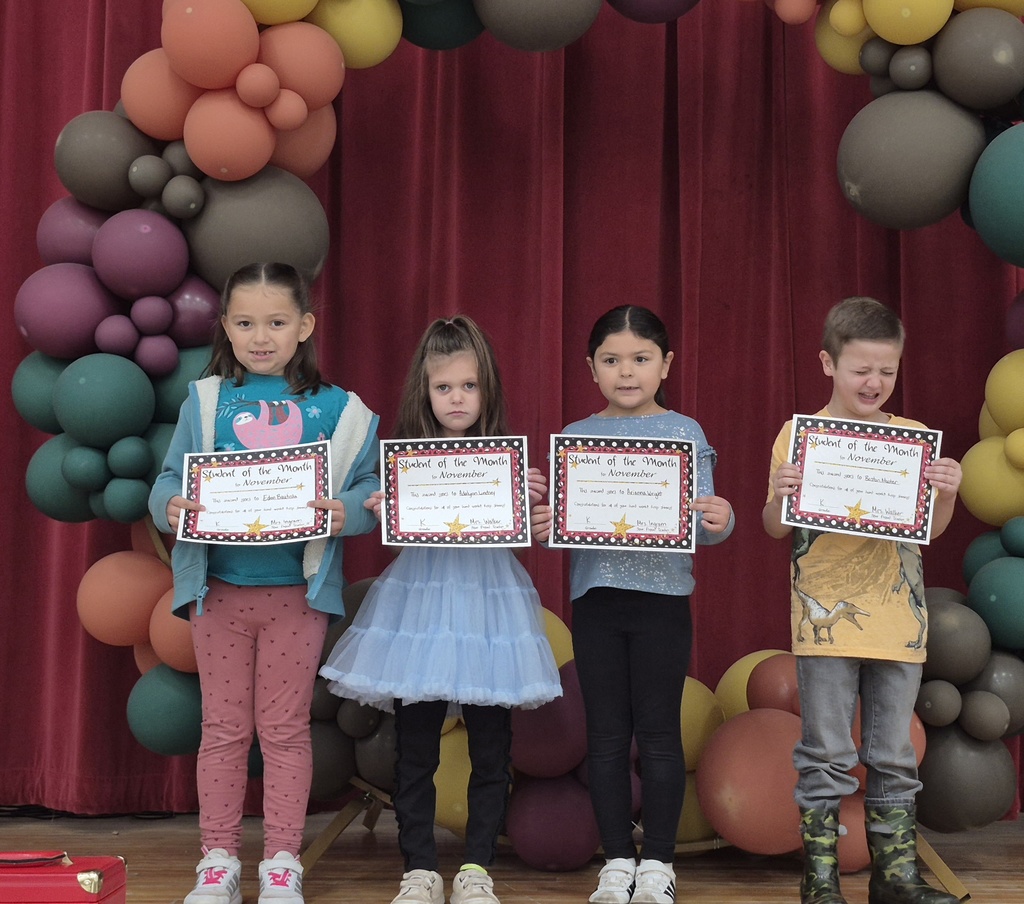 Kindergarten November SOM