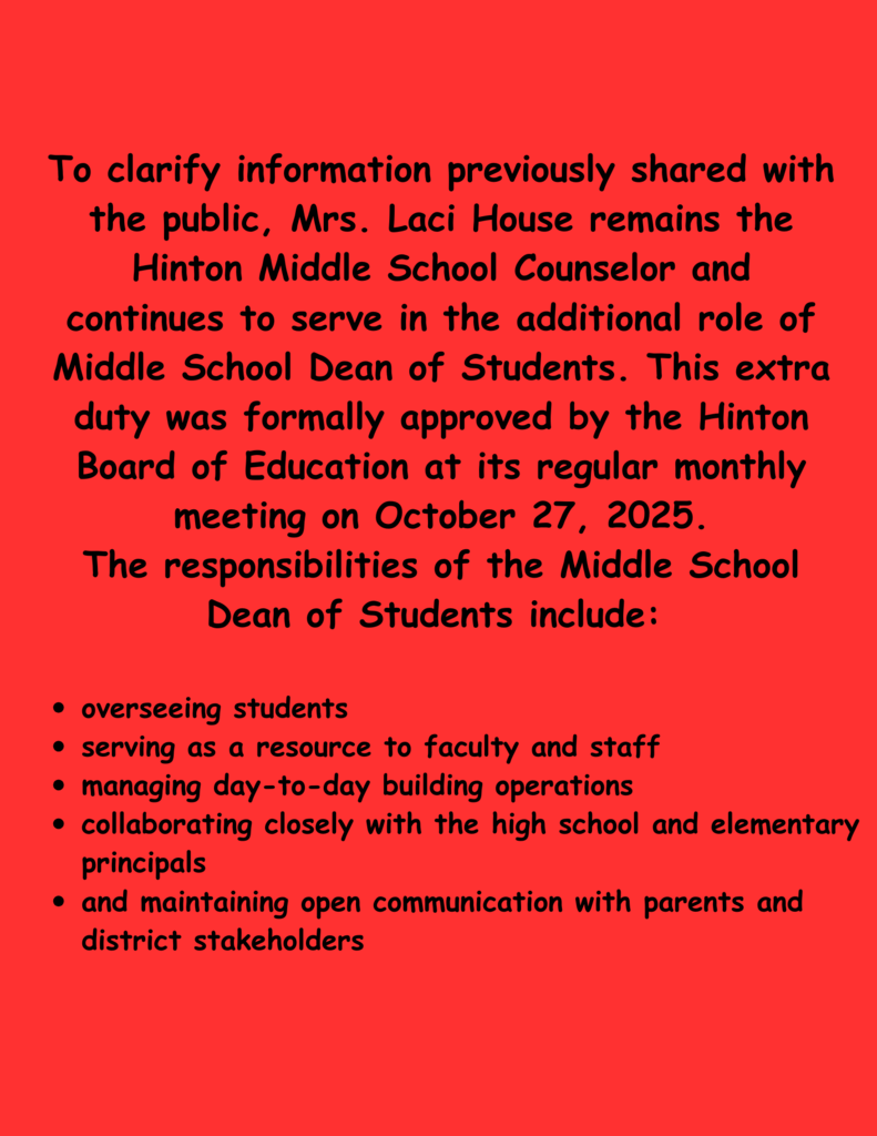 Clarifying Information Previously shared