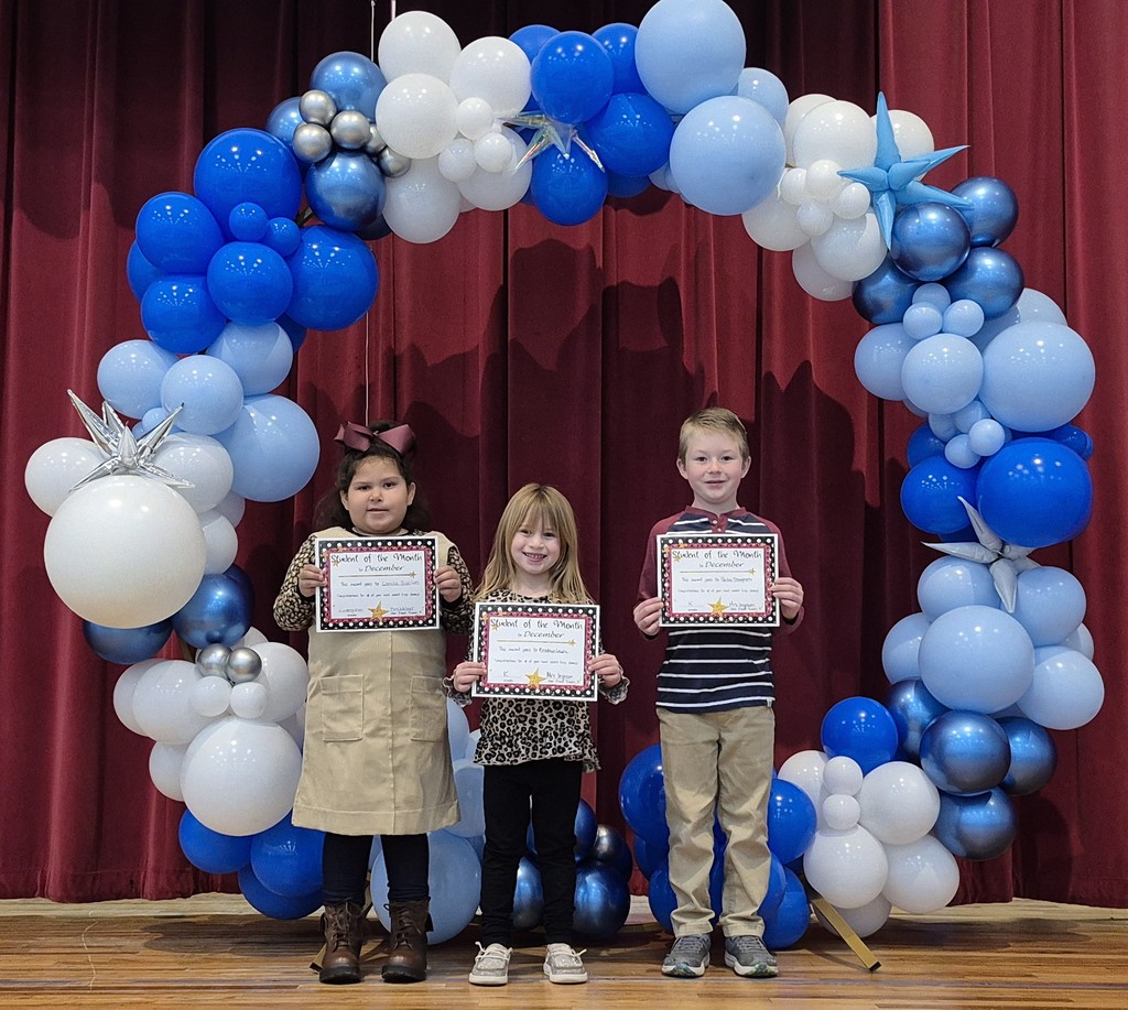 Kindergarten December SOM