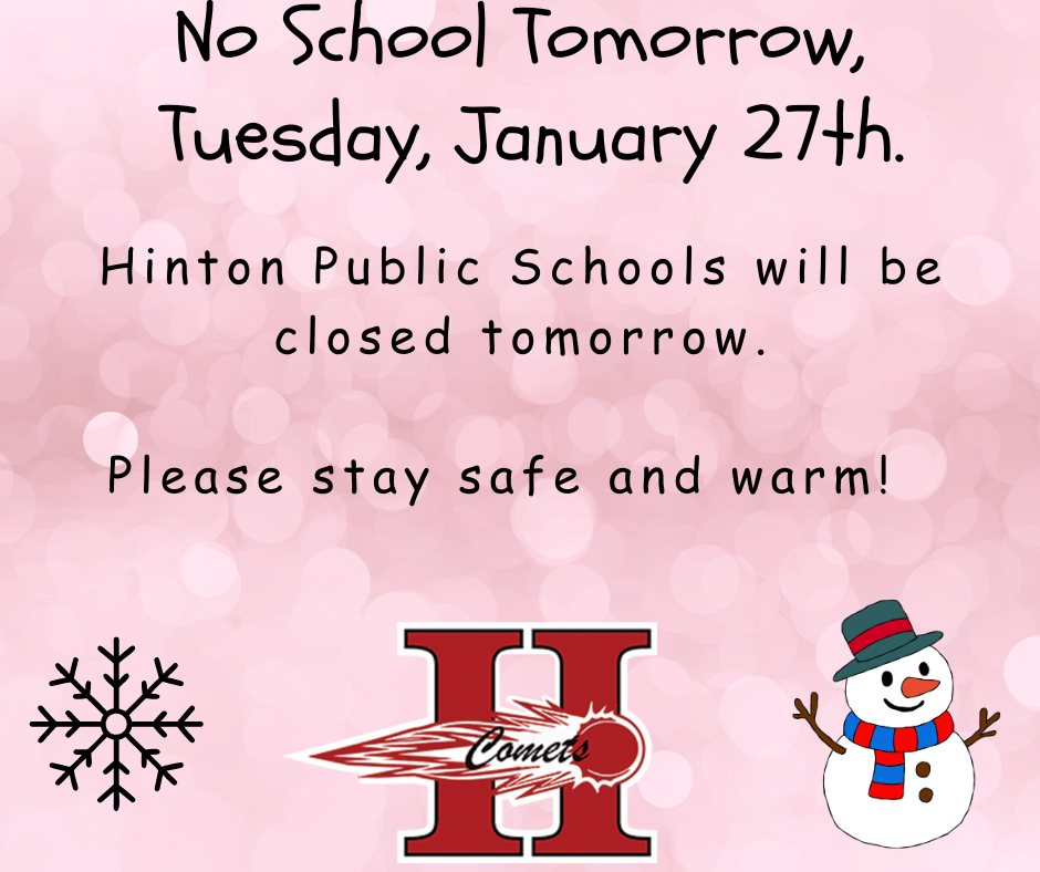 No School 1/27/26
