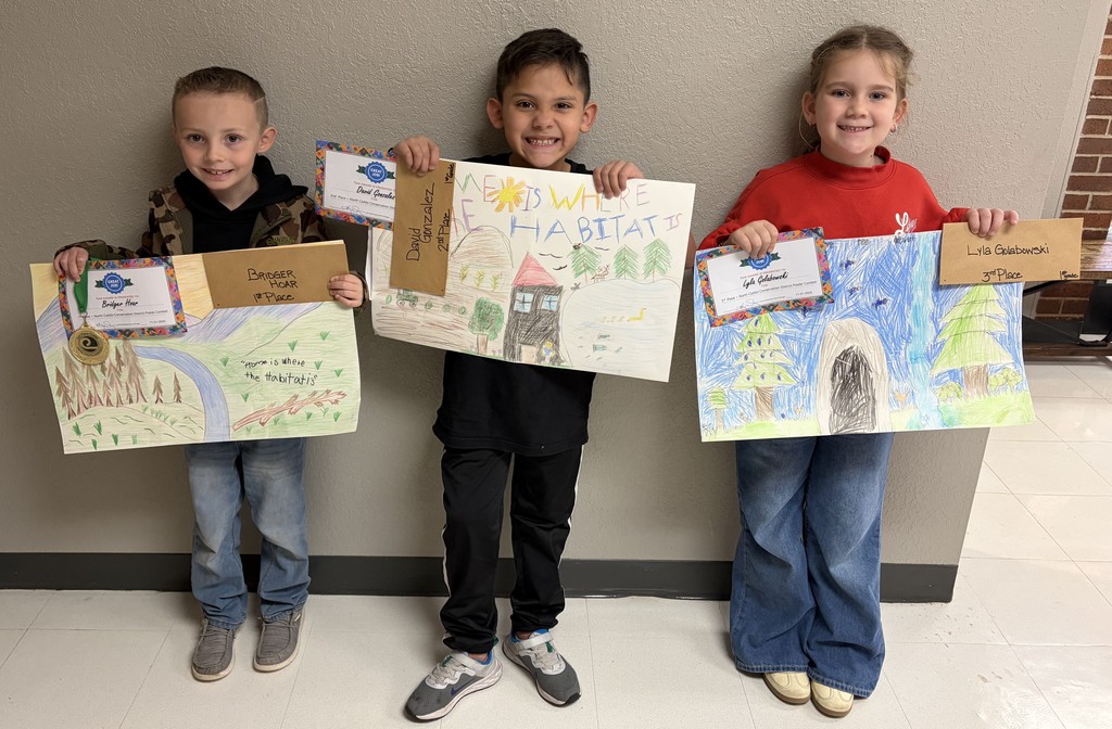 1st grade poster winners