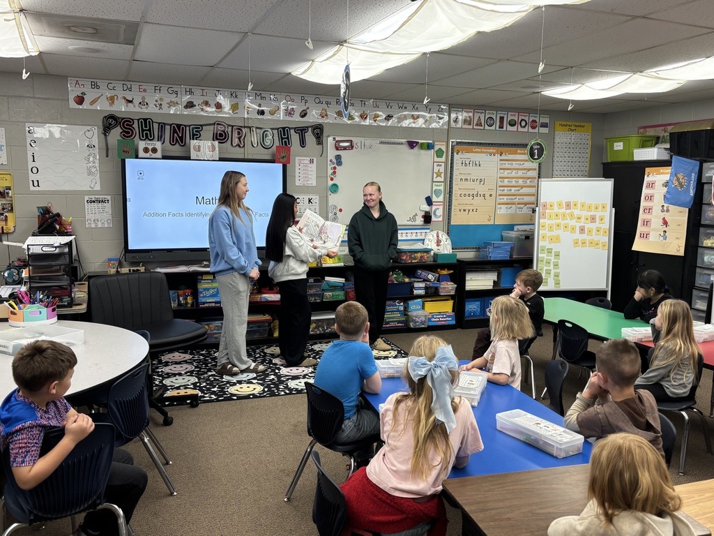 Beta club members reading