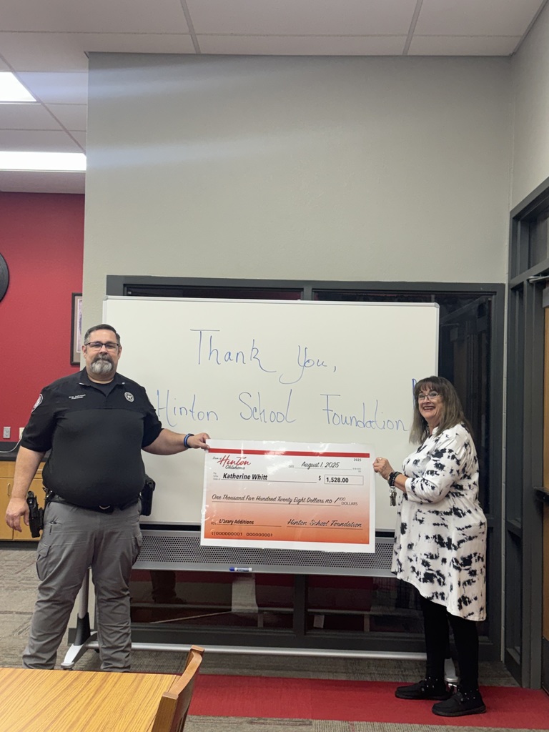 Hinton School Foundation Ms. Whitt