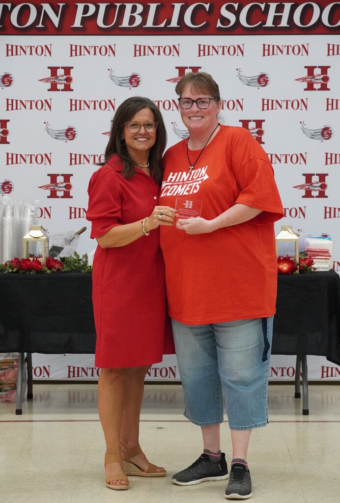 Cafeteria Support Staff of the Year-Stephanie Funck