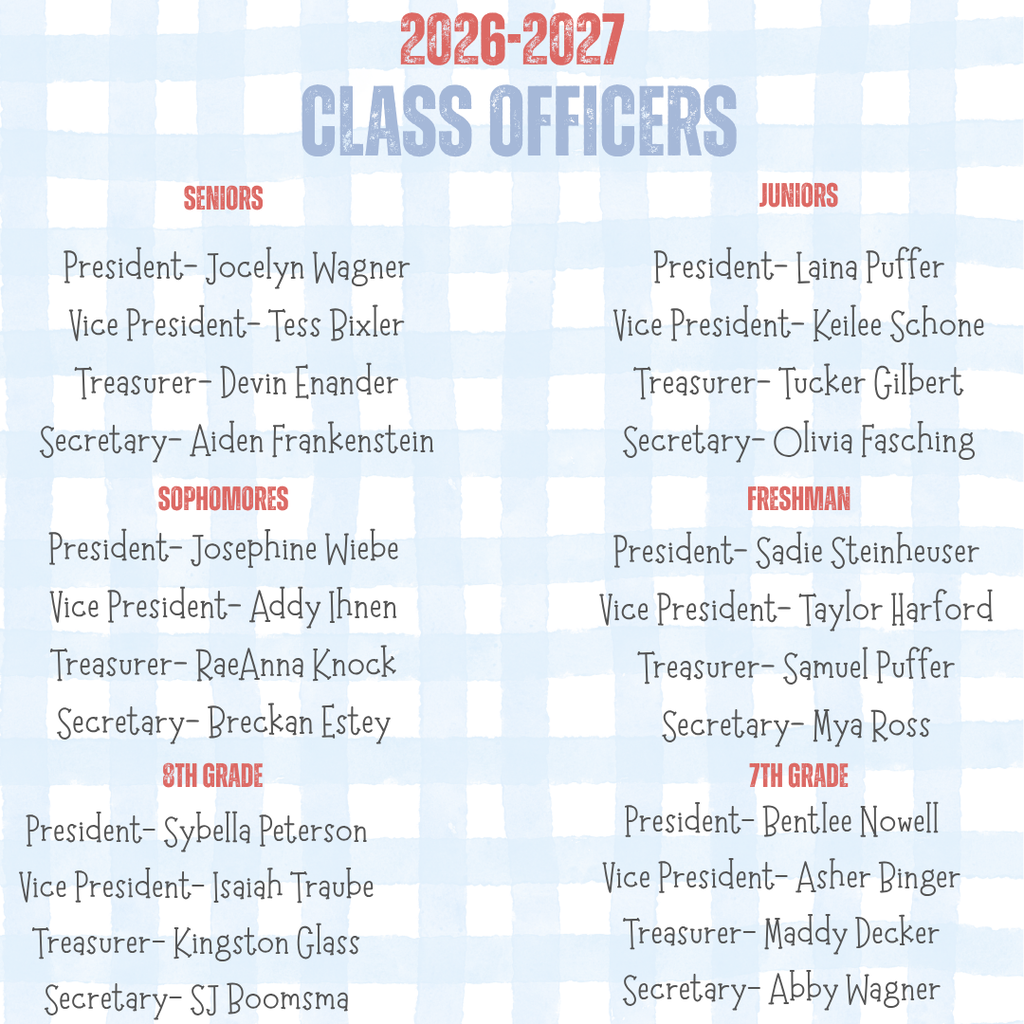 Class officers