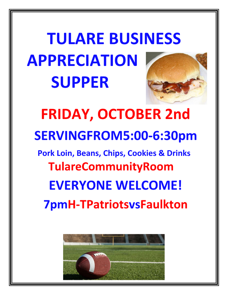 Tulare Business Appreciation Supper