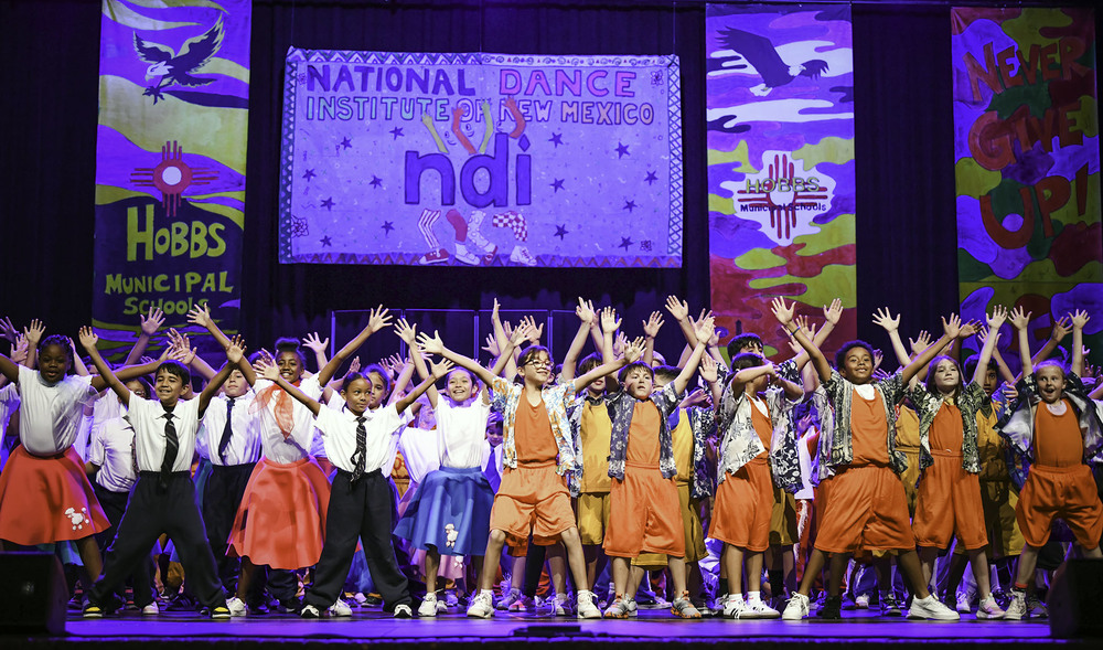kids on stage