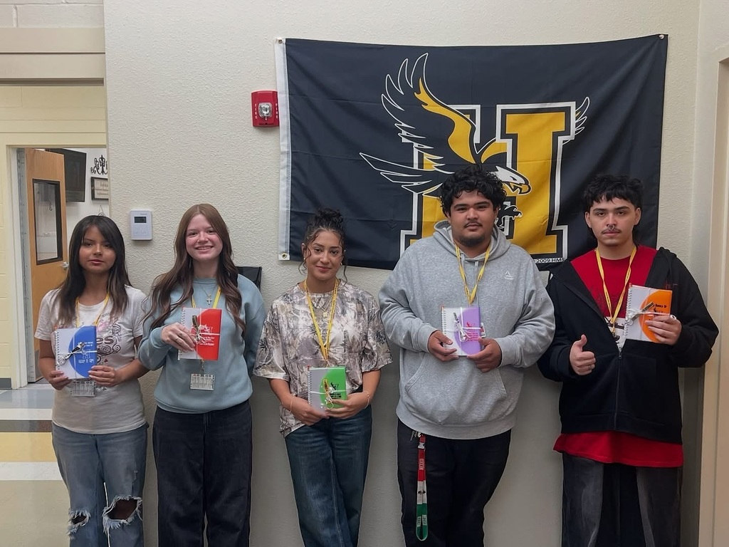 5 students with prizes