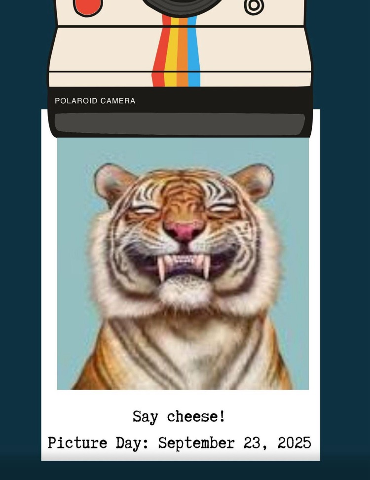 smiling tiger picture day Sept 23