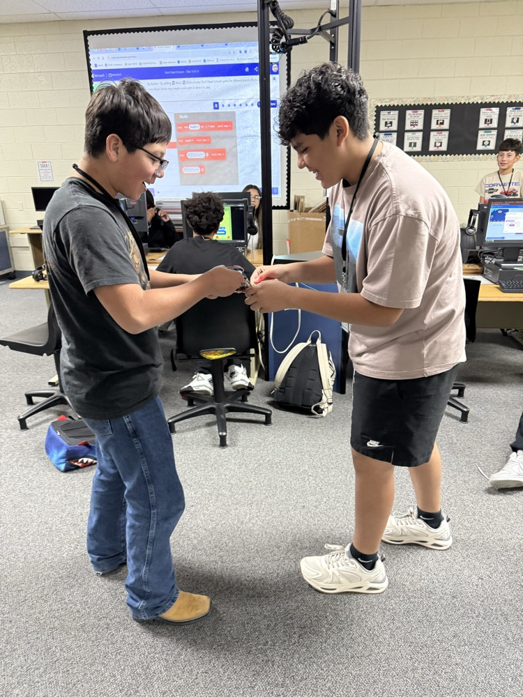 Microbit rock, paper, scissors game 