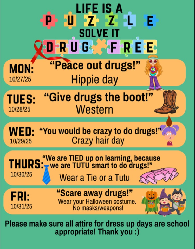 red ribbon dress up days