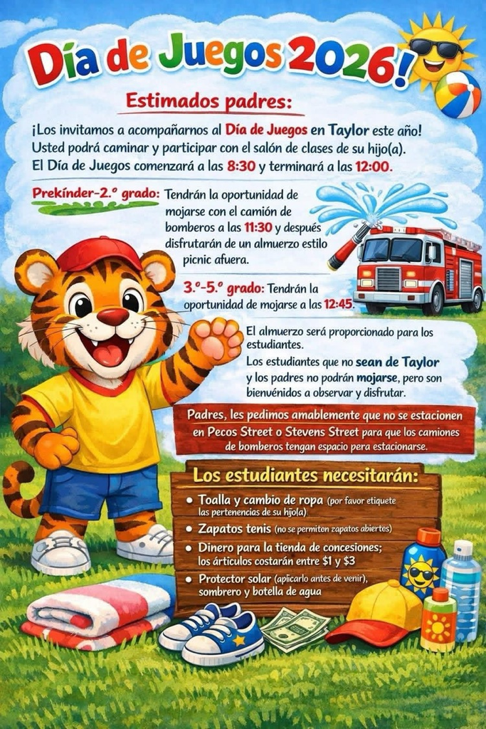 play day flyer in Spanish 