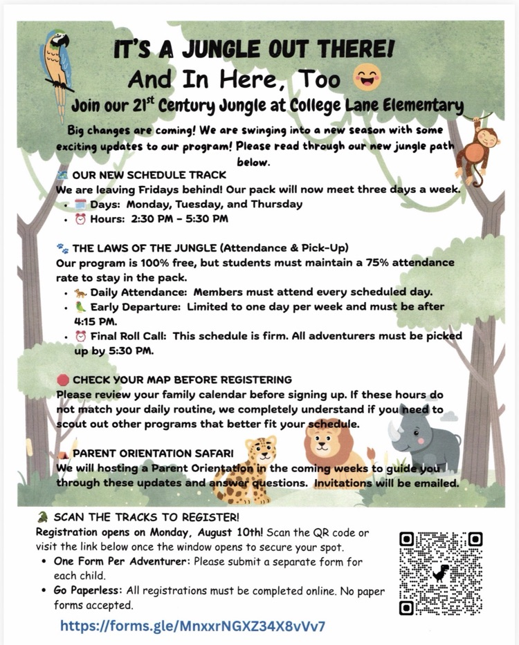 Here is the info for 21st Century! No paper copies will be accepted! https://forms.gle/MnxxrNGXZ34X8vVv7
