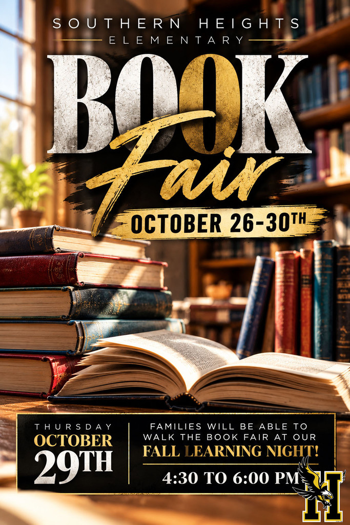 Digital flyer about upcoming Book Fair