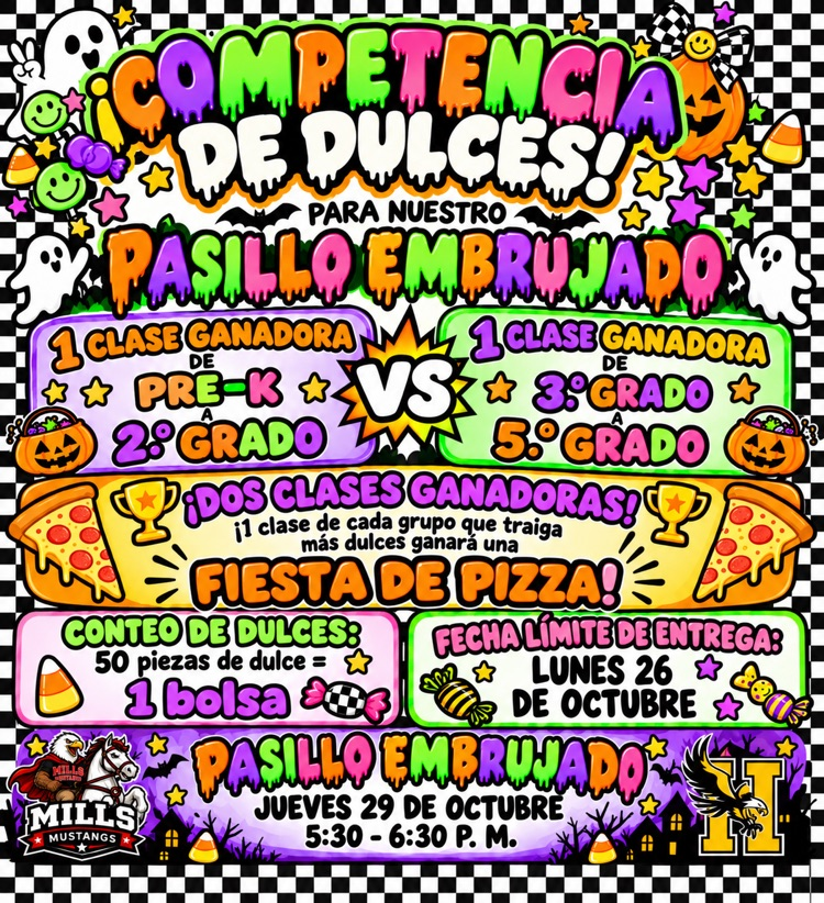 candy competition Spanish