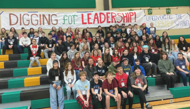 HMS Student Leadership Conference attendees during the 2024-25 school year.