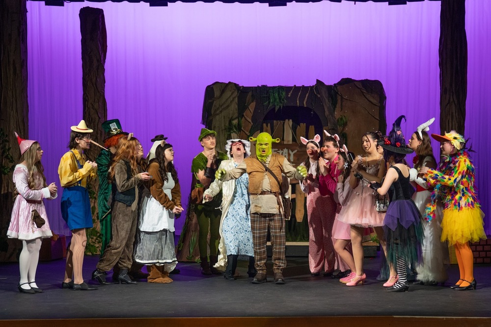 HHS Theatre Company performs "Shrek the Musical" in 2026.