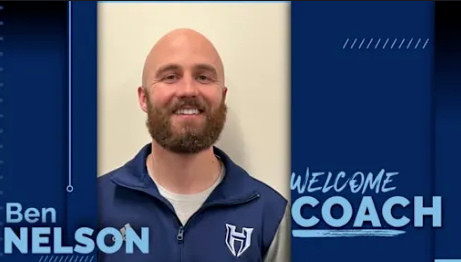 Man with text "Ben Nelson" and "Welcome Coach" overlay