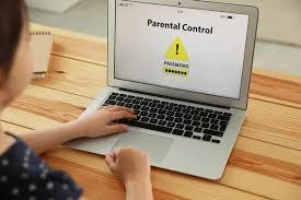 Picture of computer with "Parental Control"