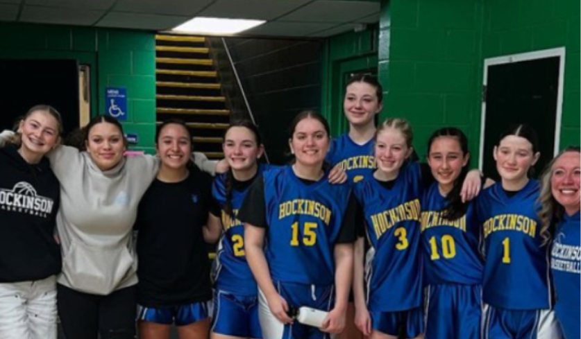 HMS Girls Basketball team 2024-25.
