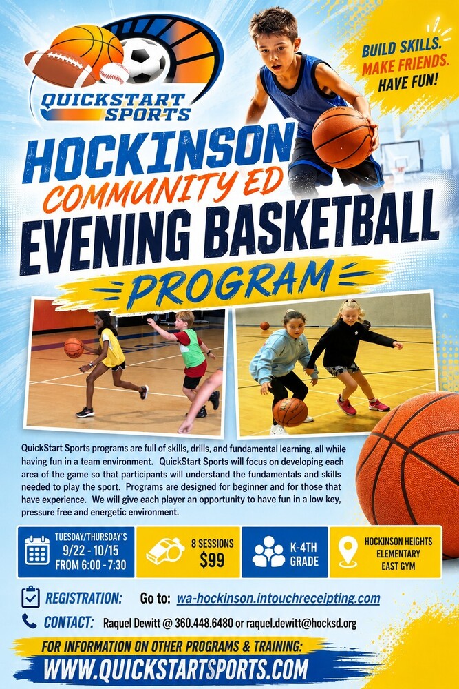 QuickStart Sports Flyer