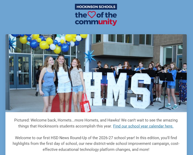 Screenshot from the Aug. 28. HSD Round-Up. 