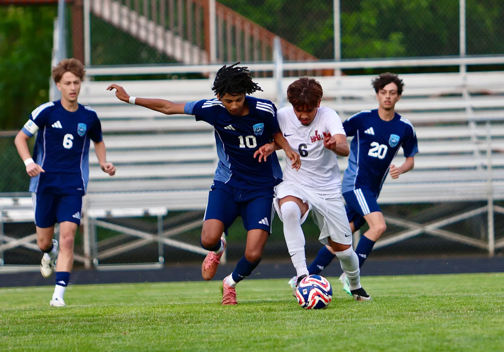 Photo from May 12 District Semifinal game (Hockinson v. RA Long)