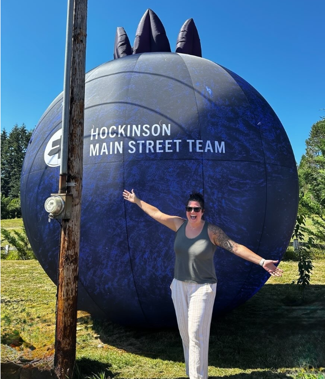 Picture of Big Inflatable Blueberry