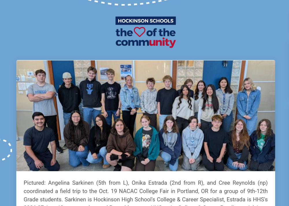 Oct. 19 HSD News Round-Up