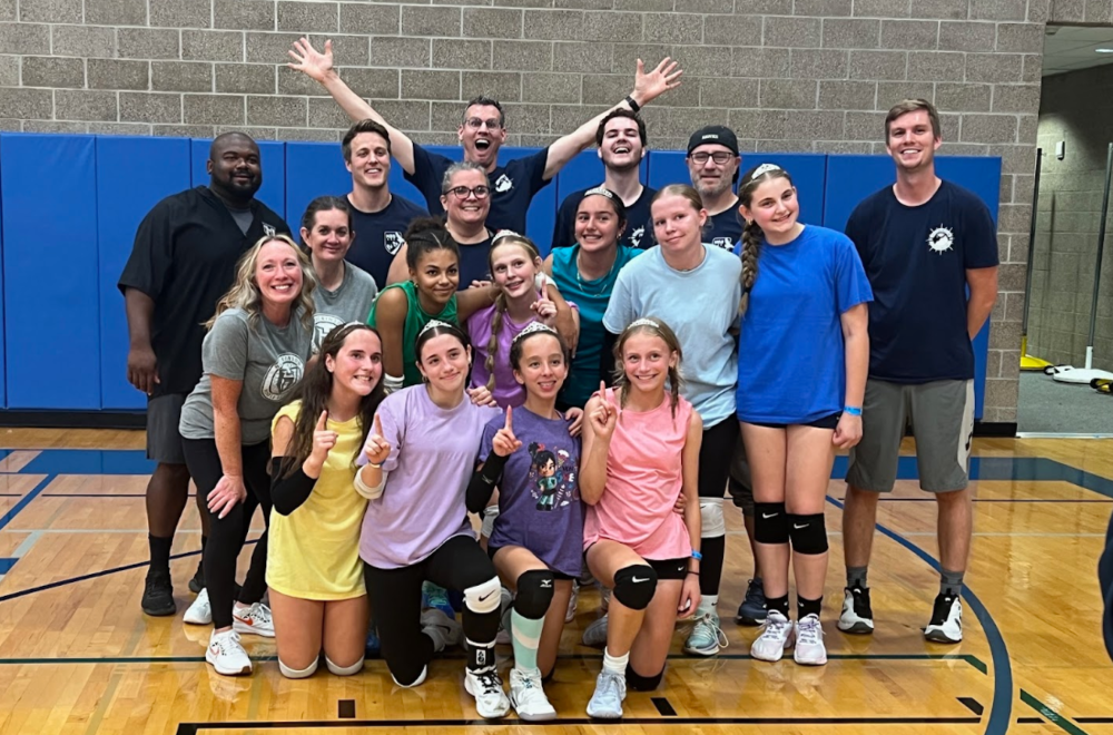 Picture of 2025 finalists: HMS Staff and 8th Grade Team