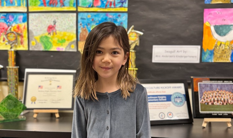 HHES student, Mavis.