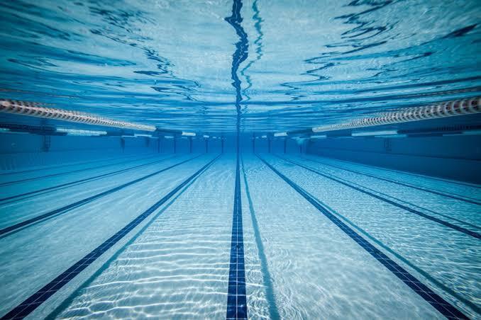 Swim Pool Underwater View