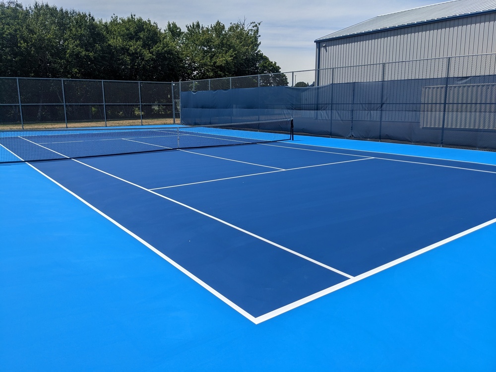 Picture of HHS Tennis Court