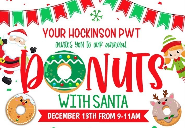 Dec. 13 PWT Donuts with Santa advertisement