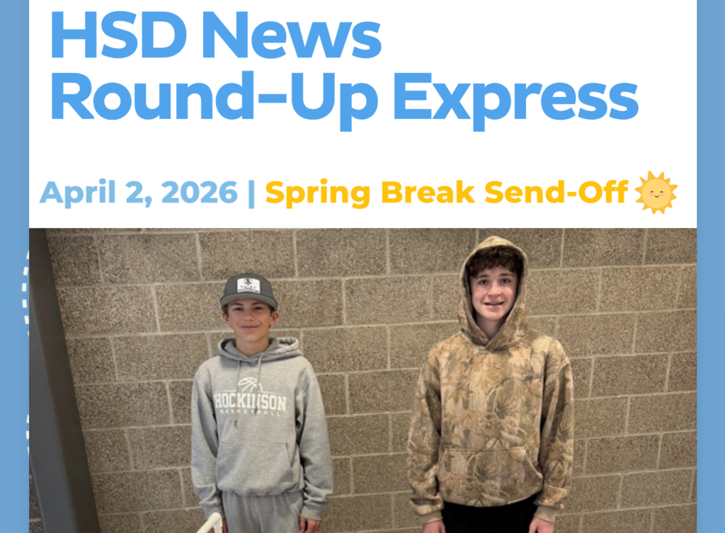 Picture of HMS Students who built a cart for the school to use