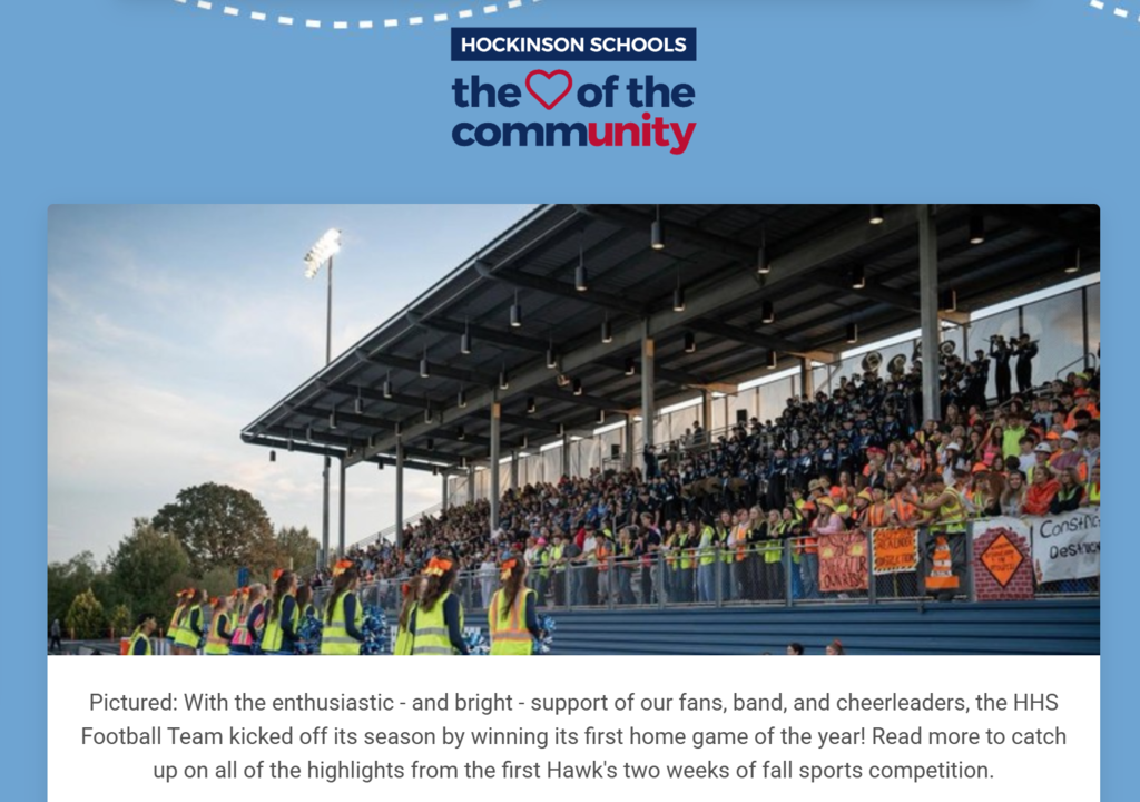 Photo from the HSD News Round-Up