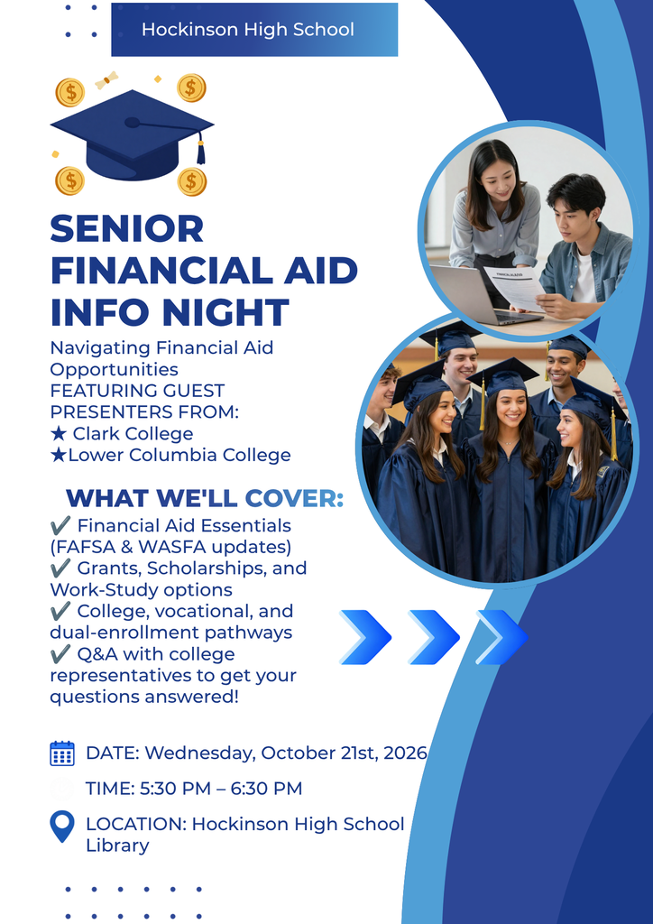 Financial Aid Info Night Flyer