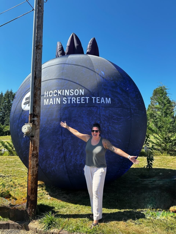 Picture of inflatable blueberry