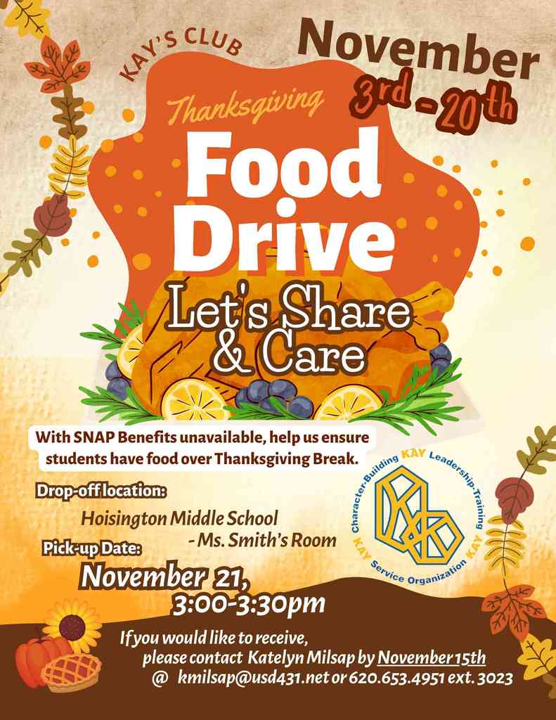 HMS Food Drive