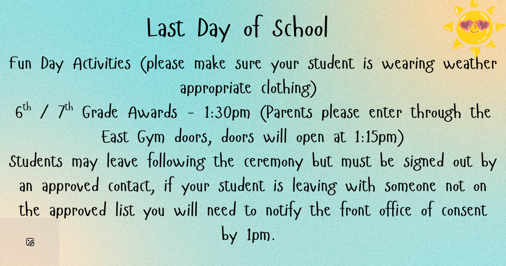 Last Day of School