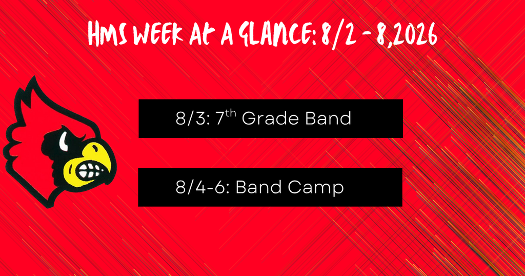 8/2-8/9 Week at a Glance